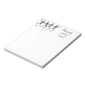 Tanzskelette Halloween Thunder_Cove Notizblock (Rotiert)