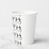 Tanzskelette Halloween Thunder_Cove Pappbecher (Links)