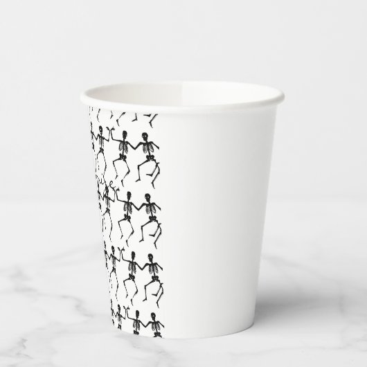 Tanzskelette Halloween Thunder_Cove Pappbecher (Links)