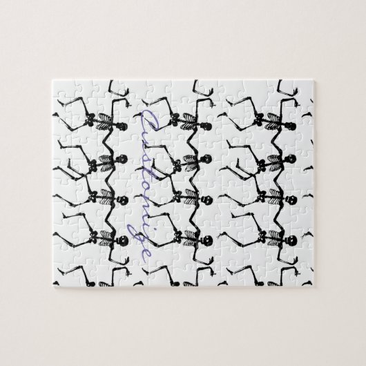 Tanzskelette Halloween Thunder_Cove Puzzle (Horizontal)
