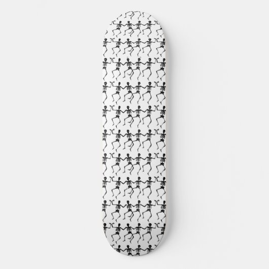 Tanzskelette Halloween Thunder_Cove Skateboard (Vorderseite)