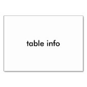 Tanzskelette Halloween Thunder_Cove Tischnummer (Rückseite)