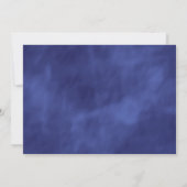 Tanzskelette im Lila Haze Halloween Einladung (Rückseite)