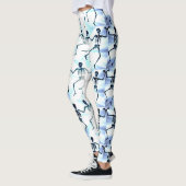 Tanzskelette Leggings (Links)