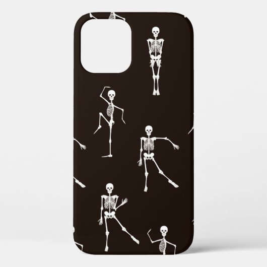 Tanzskelette nahtloses Muster Case-Mate iPhone Hülle (Rückseite)