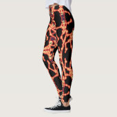 Tanzskelette Spaß Halloween-Leggings Leggings (Links)