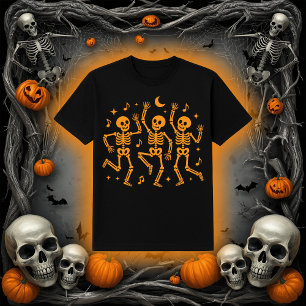 Tanzskelette   Spookes Party Time T-Shirt