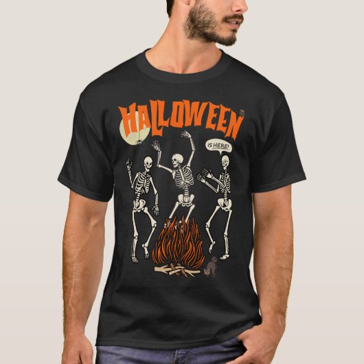 Tanzskelette T-Shirt (Vorderseite)