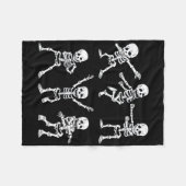 Tanzskelette Tanz Challenge Boys Girl Kinder H Fleecedecke (Vorderseite (Horizontal))