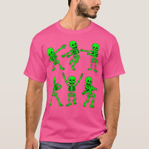 Tanzskelette Tanz Challenge Girl Boys Hallow T-Shirt