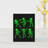 Tanzskelette Tanz Challenge Girl Boys Kinder H Karte (Gelbe Blume)