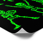 Tanzskelette Tanz Challenge Girl Boys Kinder H Poster (Ecke)