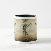 Tanzskelette Tasse (Zentrum)