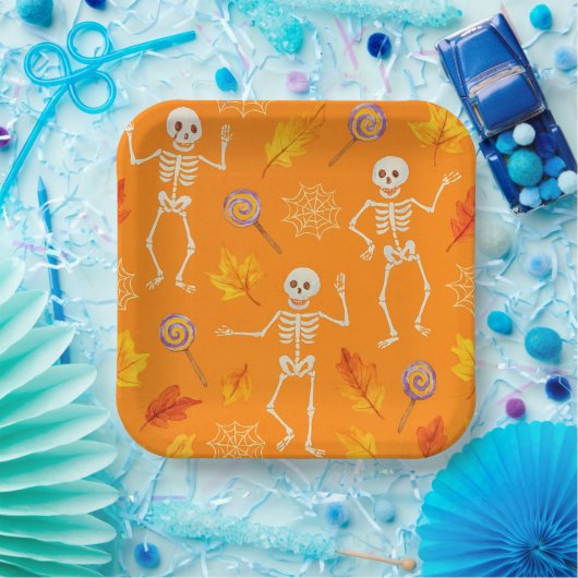 Tanzskelette von Natasha Us Pappteller (Party)