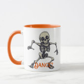 Tanzskeletton Tasse - Spaß Spooky Halloween Vibes (Links)