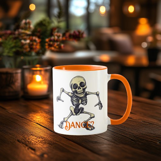 Tanzskeletton Tasse - Spaß Spooky Halloween Vibes