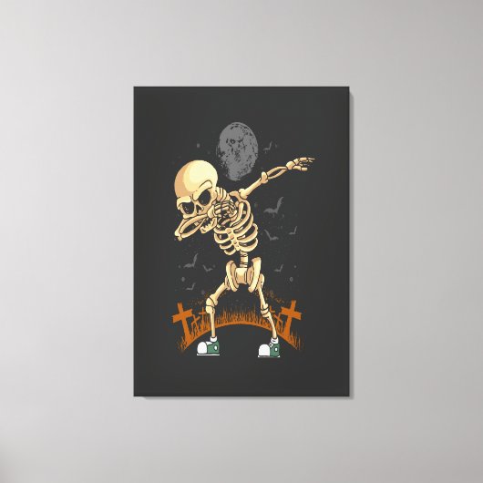 Tanzskull Leinwanddruck (Vorderseite)