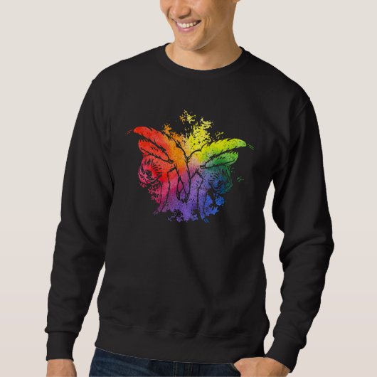 TanzSloth Niedlich Dance Slots 4 Sweatshirt (Vorderseite)