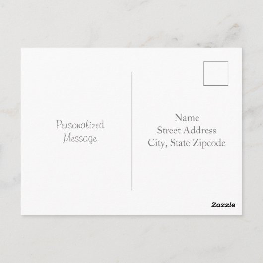 Tanzsonnenblume Postkarte (Rückseite)