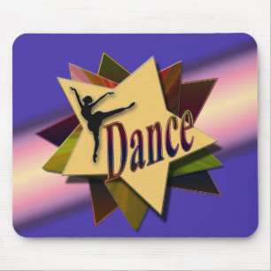 Tanzstar mit Tänzerin Mousepad
