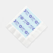 Tanzstern von David auf Wolken Serviette (Ecke)