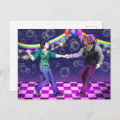 Tanzstolz Couple Postkarte (Vorne/Hinten)