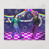 Tanzstolz Couple Postkarte (Vorderseite)