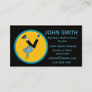 Tanzstudio Hip Hop Visitenkarte