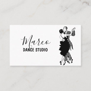 Tanzstudio-Unterricht Visitenkarte