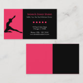 Tanzstudio Visitenkarte (Vorne/Hinten)