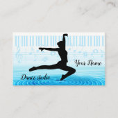 Tanzstudio Visitenkarte (Vorderseite)