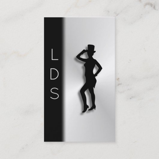 Tanzstudio Visitenkarte (Rückseite)