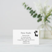 Tanzstudio Visitenkarte (Stehend Vorderseite)