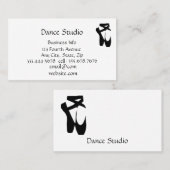 Tanzstudio Visitenkarte (Vorne/Hinten)