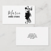 Tanzstudios Visitenkarte (Vorne/Hinten)