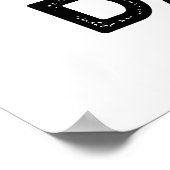 Tanzt du Bunna Funny Bun Puff Poster (Ecke)