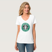 Tanzt ein Latte-T-Shirt T-Shirt (Vorderseite Vollansicht)