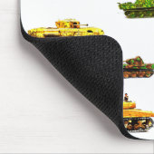 Tanzt eine große Mousematt. Mousepad (Ecke)