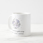 Tanzt im Diskothek Nachtklub Kaffeetasse (Vorderseite Links)