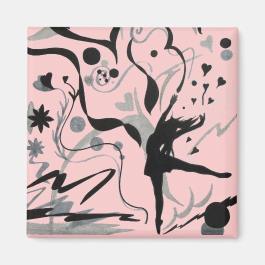 Tanzt verrückt! magnet (Vorne)