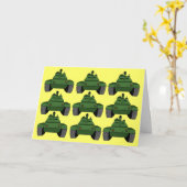 Tanzt viel! karte (Gelbe Blume)