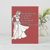 Tanztage Einladung (Stehend Vorderseite)