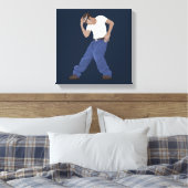 Tanztanz Leinwanddruck (Insitu (Schlafzimmer))