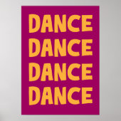 Tanztanz Poster (Vorne)