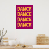 Tanztanz Poster (Küche)