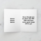 TANZTANZ ÜBER DAS HILL KARTE (Innenseite)