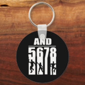 Tanztänzer Schlüsselanhänger (Vorderseite)