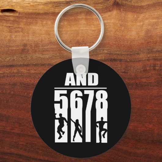 Tanztänzer Schlüsselanhänger (Vorderseite)