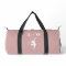 Tanztasche - rosa Initialen Name Duffle Bag