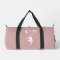 Tanztasche - rosa Initialen Name Duffle Bag